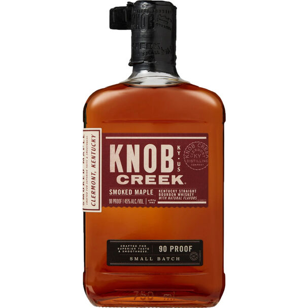 Knob Creek Smoked Maple Bourbon Whiskey - Main