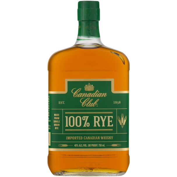 Canadian Club 100% Rye Canadian Whisky - Main