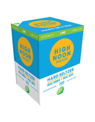High Noon Lime Hard Seltzer - Main