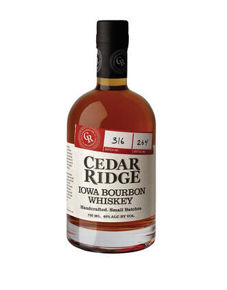 Cedar Ridge Iowa Bourbon Whiskey - Main