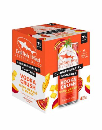Dogfish Head Culinary-Crafted Cocktails Blood Orange & Mango Vodka Crush - Main