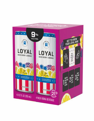 Loyal 9 Mixed Berry Lemonade Cocktail, , main_image_2