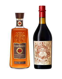 Four Roses Single Barrel with Antica Formula Sweet Vermouth Match Made in Manhattan Bundle, , main_image