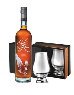 Eagle Rare Kentucky Straight Bourbon Whiskey with The Glencairn Whisky Glass Set, , main_image