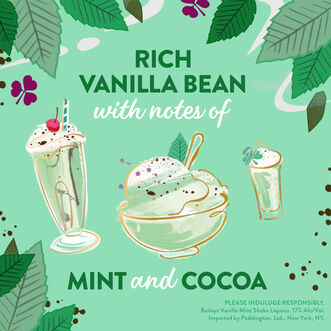 Baileys Vanilla Mint Shake Irish Cream Liqueur - Attributes
