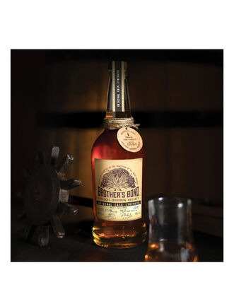 Brother's Bond Straight Bourbon Whiskey Original Cask Strength with Pre-Engraved Signatures, , main_image_2