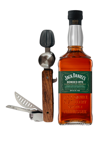 Jack Daniel's Bonded Rye Whiskey With Multi-Use Bartender Tool - Main