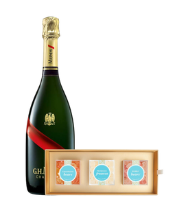 G.H.Mumm Grand Cordon with Sugarfina Cheers 3 Piece Candy Bento Box, , main_image