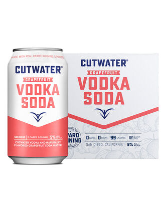 Cutwater Grapefruit Vodka Soda Can - Attributes
