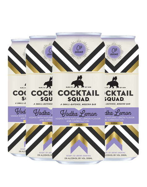 Cocktail Squad Vodka Lemon Soda - Main