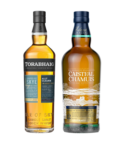 Torabhaig Allt Gleann Whisky & Caisteal Chamuis 12 Year Old Whisky, , main_image