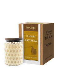 St Johns Bay Rum Soy Candle, , main_image