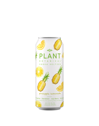 Plant Botanical Pineapple Lemonade Botanical Vodka Seltzer - Main