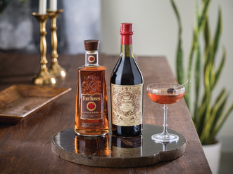 Four Roses Single Barrel with Antica Formula Sweet Vermouth Match Made in Manhattan Bundle - Lifestyle