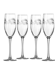 Rolf Glass Icy Pine Champagne Flutes (Set of 4), , main_image