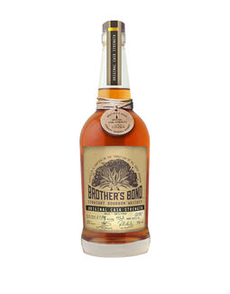 Brother's Bond Straight Bourbon Whiskey Original Cask Strength with Pre-Engraved Signatures, , main_image