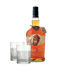 Buffalo Trace Kentucky Straight Bourbon Whiskey with ReserveBar Rocks Glass, , main_image