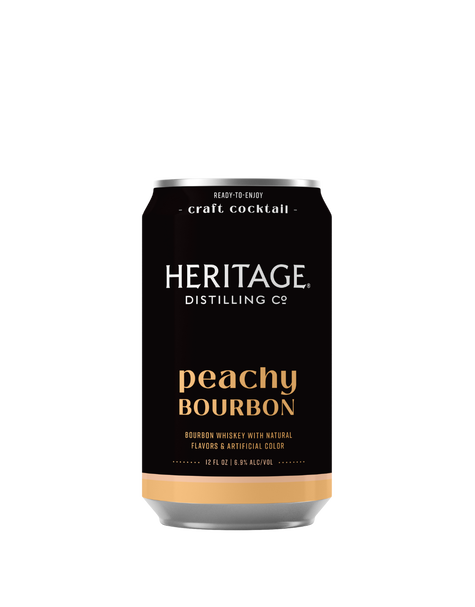 Heritage Distilling Company Peachy Bourbon Canned Cocktail, , main_image