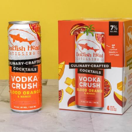 Dogfish Head Culinary-Crafted Cocktails Blood Orange & Mango Vodka Crush, , main_image_2