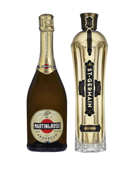 St-Germain Elderflower Liqueur and Martini & Rossi Prosecco Gift Set, , main_image
