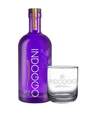 INDOGGO® Gin with Snoop Dogg's Engraved Signature with INDOGGO® branded glasses, , main_image