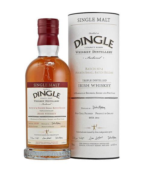 Dingle Single Malt Irish Whiskey Batch No. 4 - Main