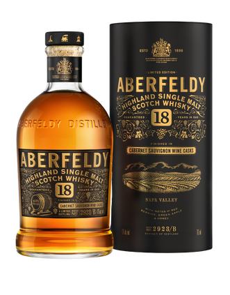 Aberfeldy 18 Year Old Limited Edition Single Malt Scotch Whisky Finished in Napa Valley Cabernet Sauvignon Casks, , main_image_2