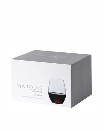 Marquis By Waterford "Moments" 18.6oz Stemless Wines - Set of 4, , main_image_2
