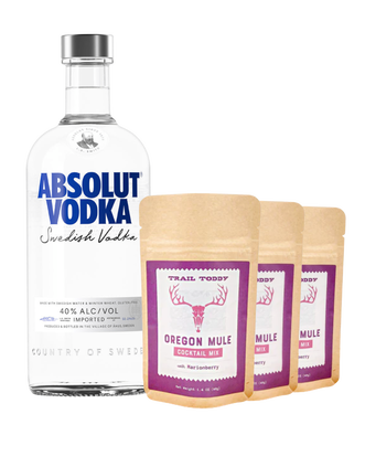 Absolut Original Vodka with Trail Toddy Oregon Mule - Main