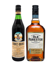 Oldest Old Fashioned Cocktail Bundle: Old Forester 86 & Fernet Branca, , main_image