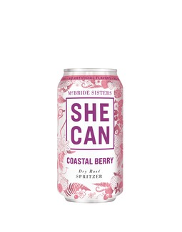 McBride Sisters SHE CAN Coastal Berry Dry Rosé Spritzer, , main_image