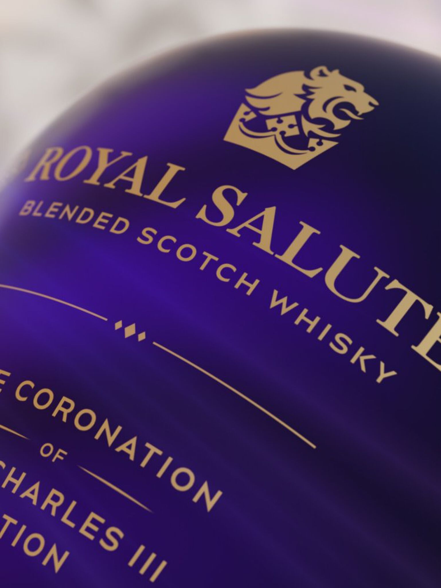 Royal Salute The Coronation of King Charles the third Edition Scotch Whisky