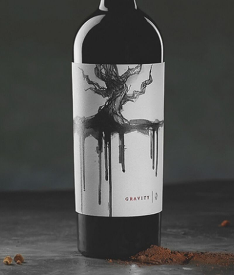 Bottle of Mount Peak Gravity Red Blend Red Wine