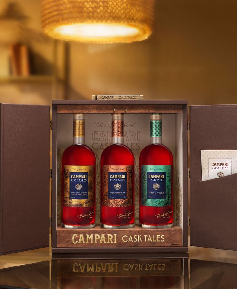 Bottle of Campari Cask Tales 