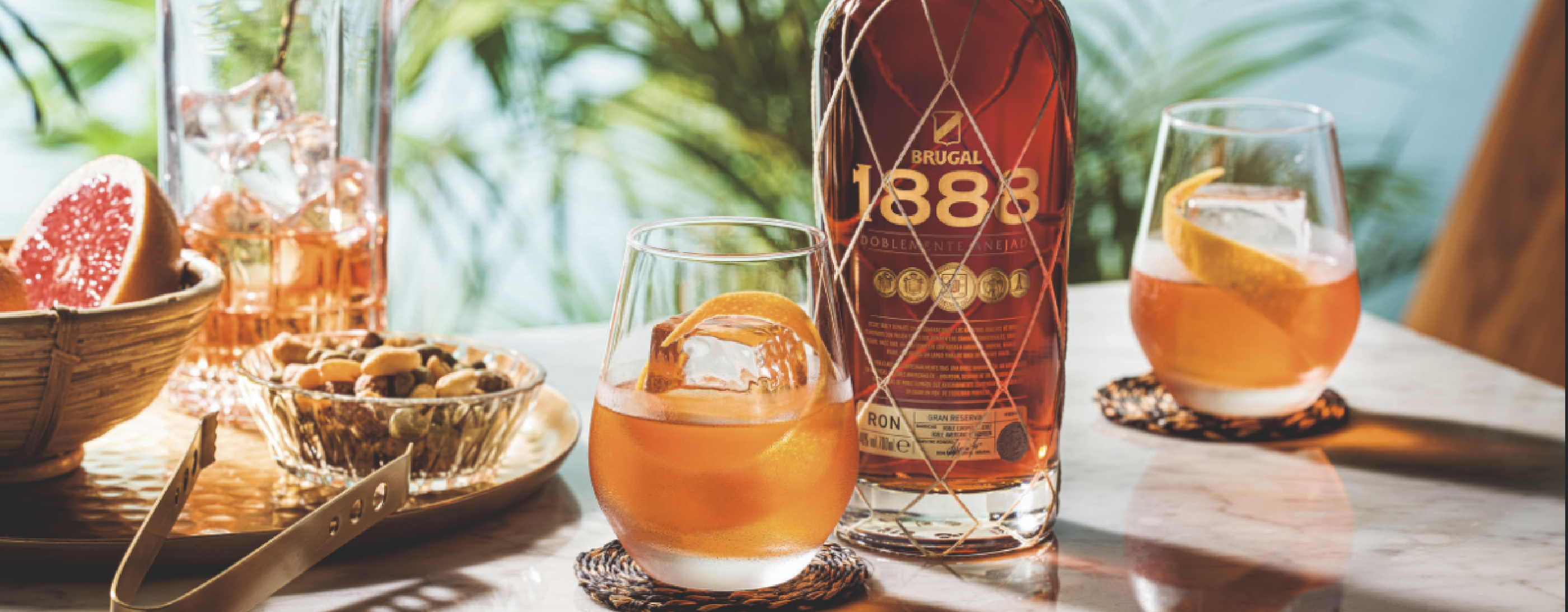 INTRODUCE MOM TO A REIMAGINED OLD FASHIONED WITH BRUGAL 1888