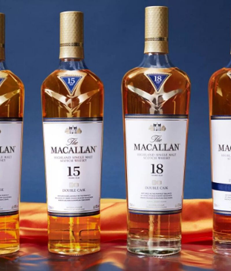 Bottles of The Macallan scotch
