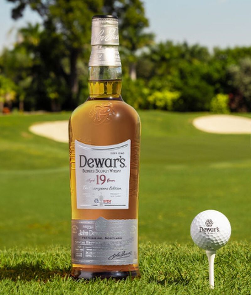 Bottle of Dewar's 19 Year Old "The Champions Edition"