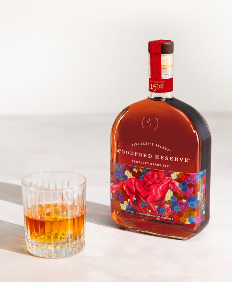 Bottles of Woodford Reserve Kentucky Derby 24' Edition 