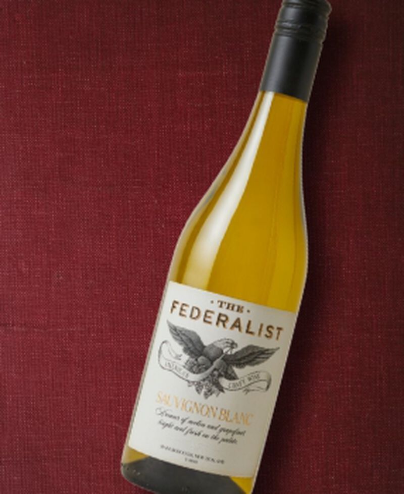 Bottle of The Federalist Sauvignon Blanc