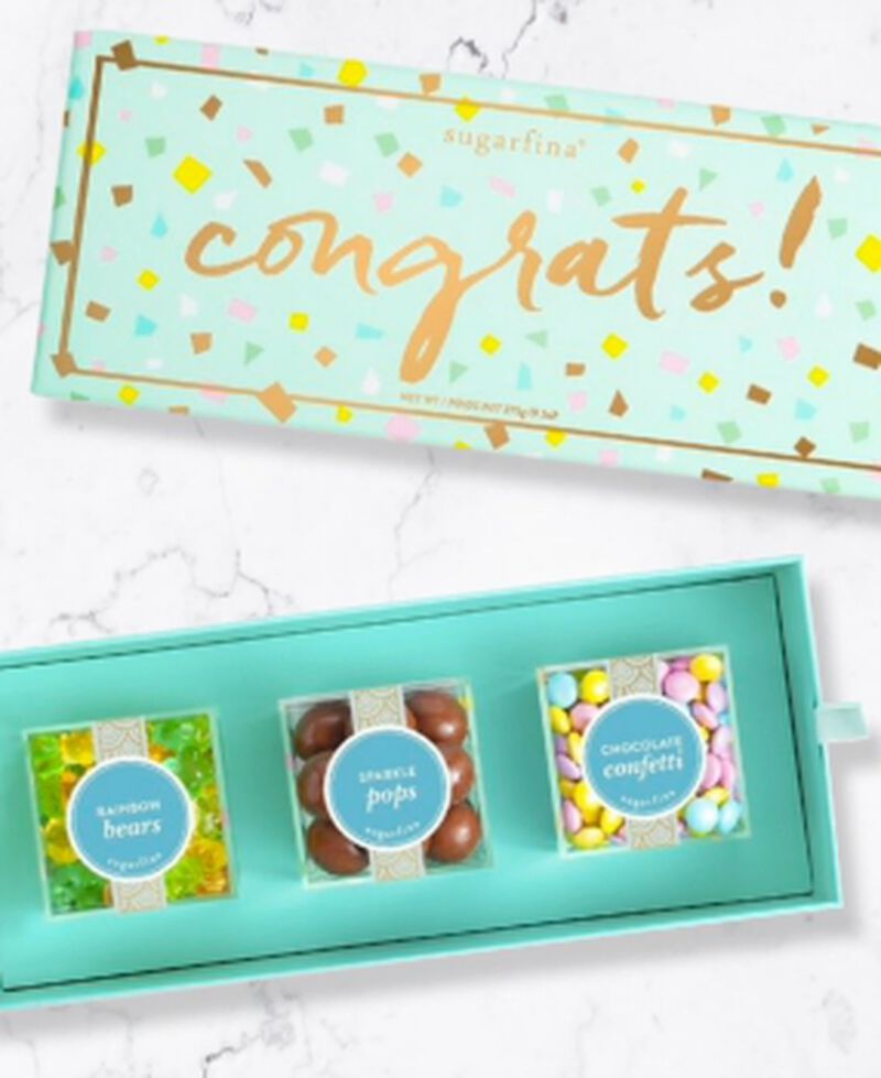 Sugarfina "Congrats" 3pc Candy Bento Box