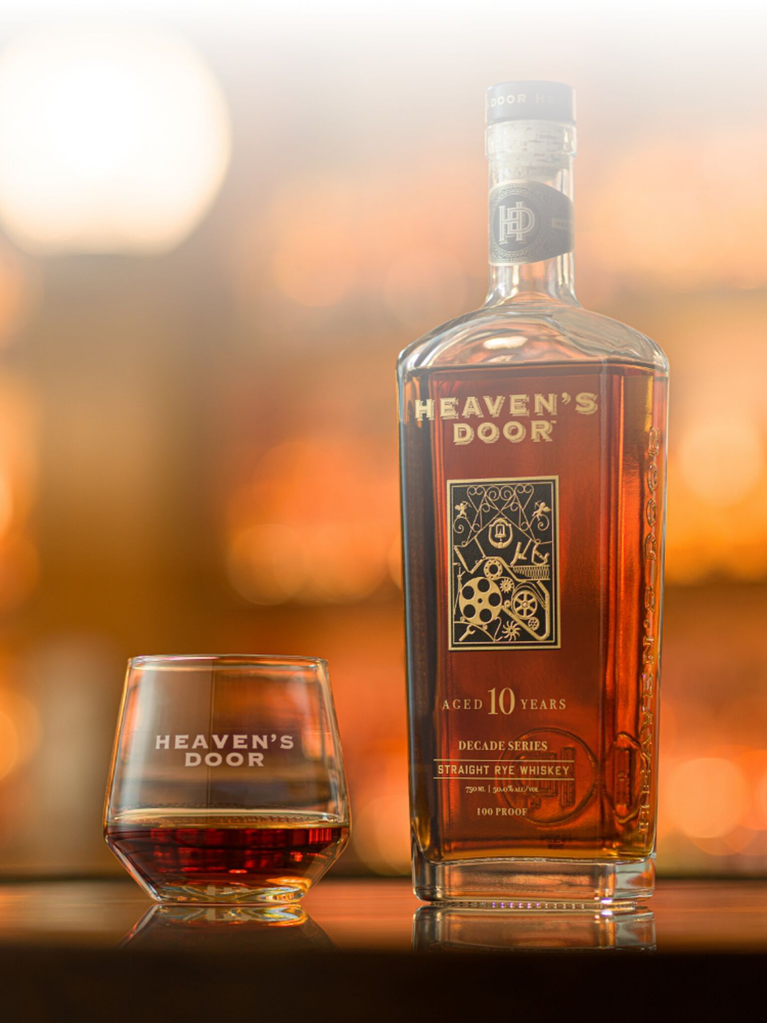 Bottle of Heaven's Door Decade Series Release #02: Straight Rye Whiskey