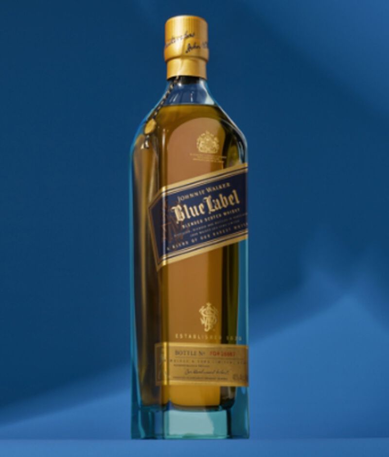 Bottle of Johnnie Walker Blue Label® Blended Scotch Whisky