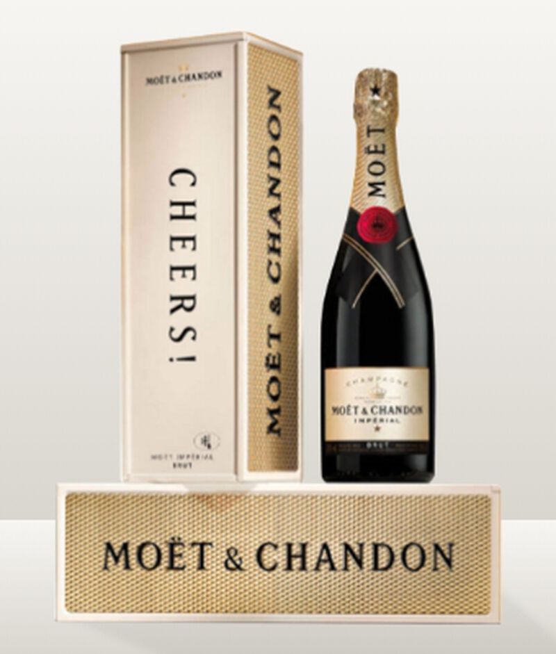 Moët & Chandon Impérial Brut with "Cheers" Gift Box