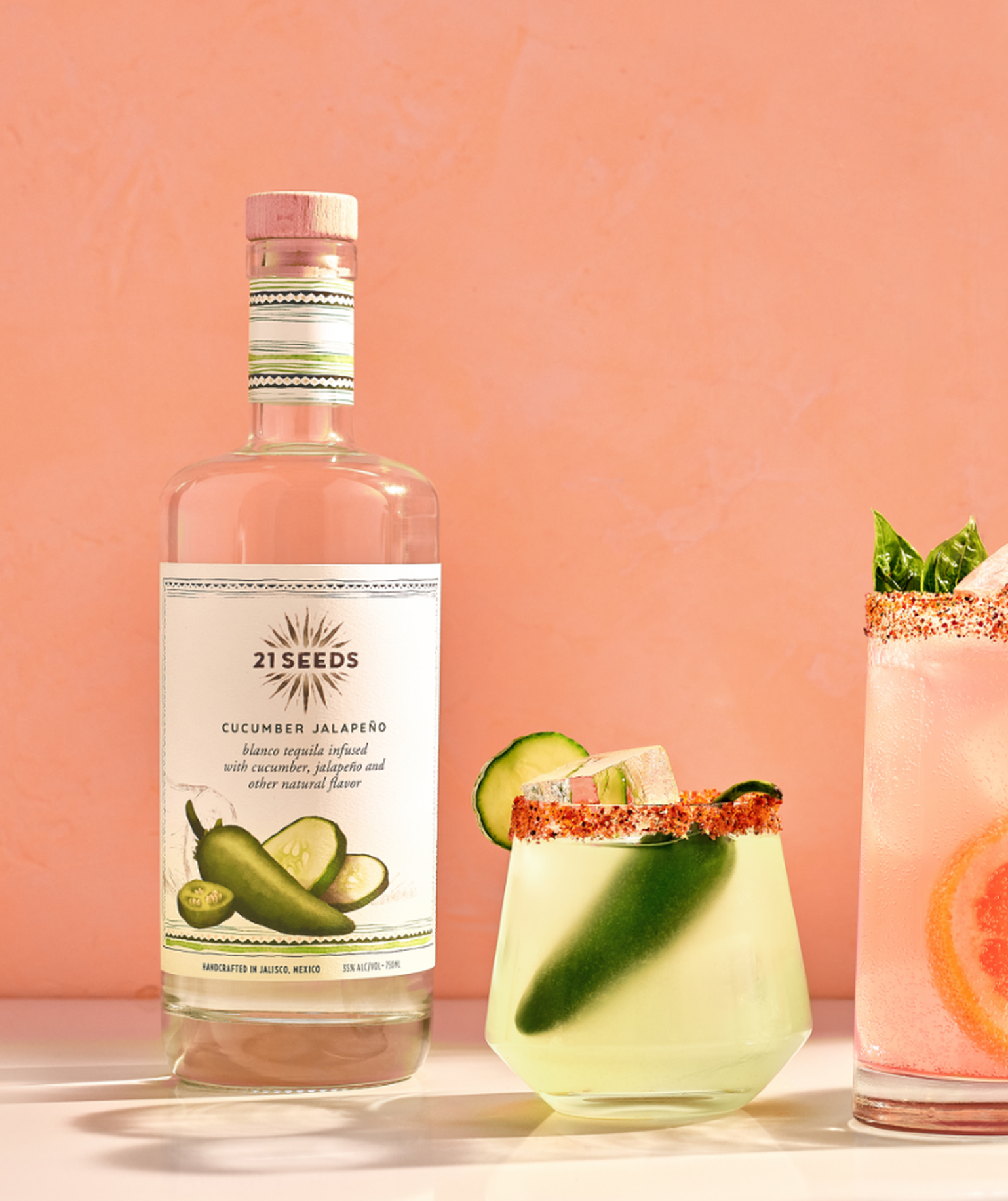 Treat HER to a delicious cocktail with 21 Seeds fruit-infused tequila 