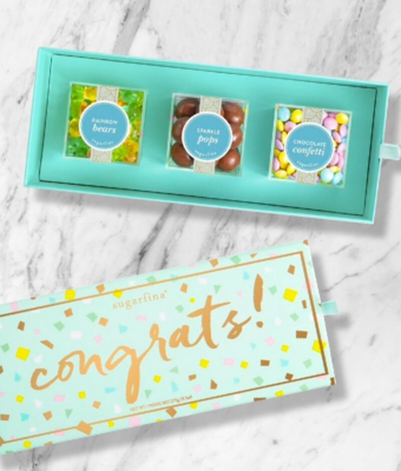 Sugarfina "Congrats" 3pc Candy Bento Box