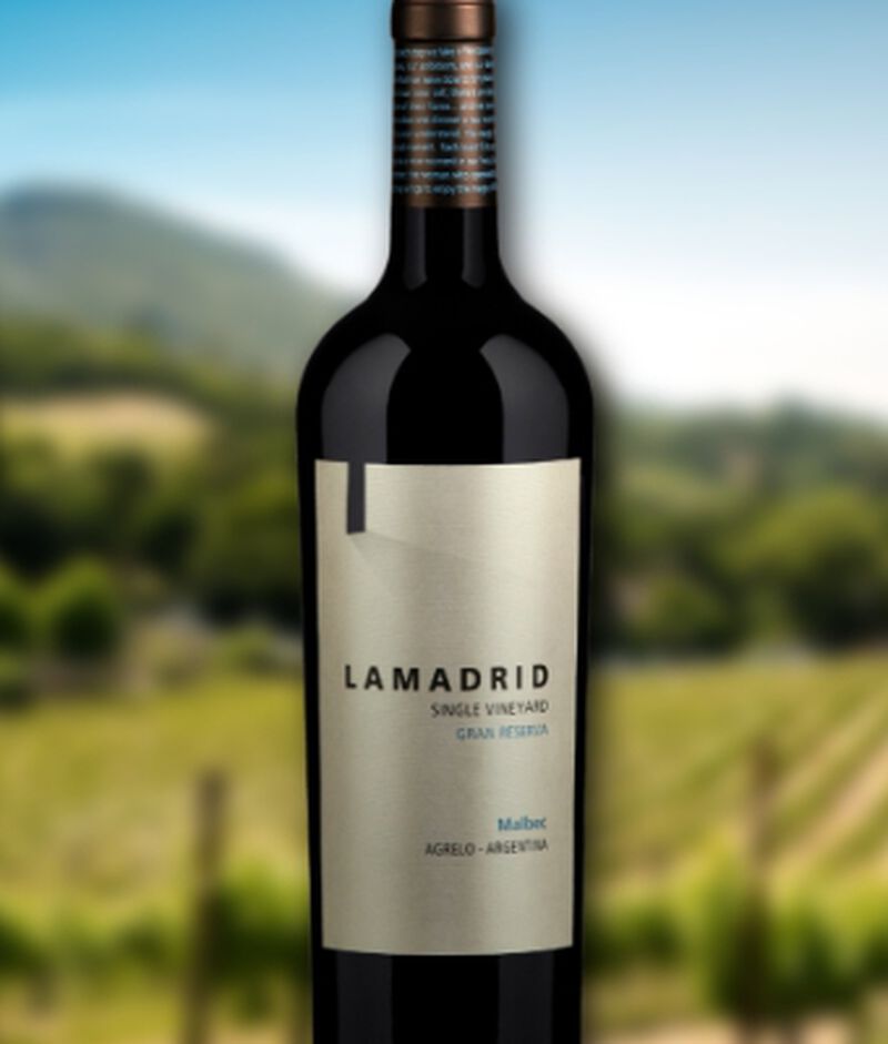 Bottle of Lamadrid Gran Reserva Mendoza Malbec