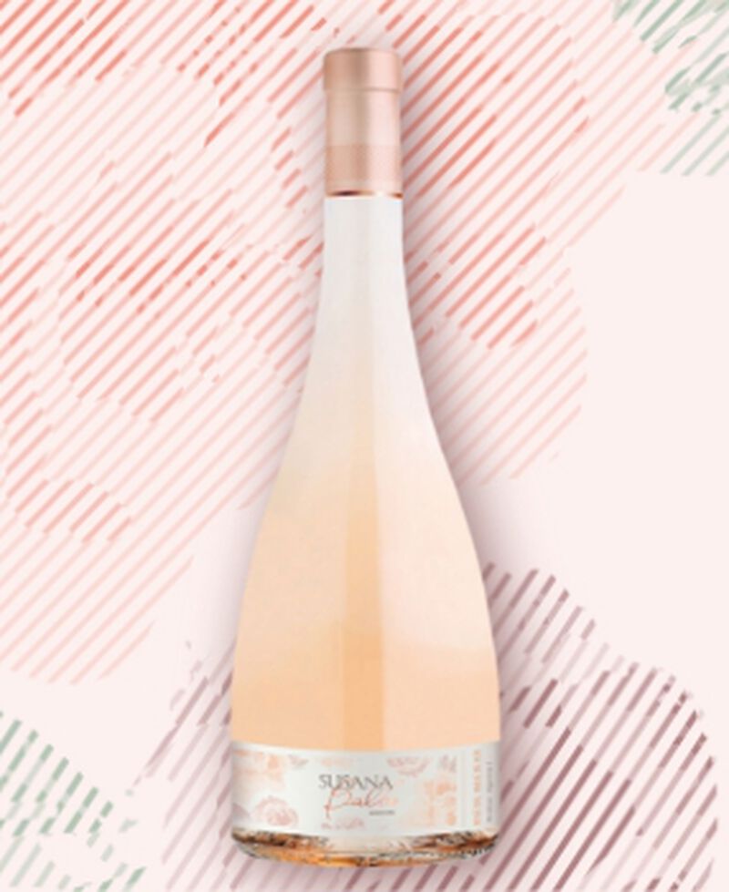A bottle of Susana Balbo Signature Rose Wine