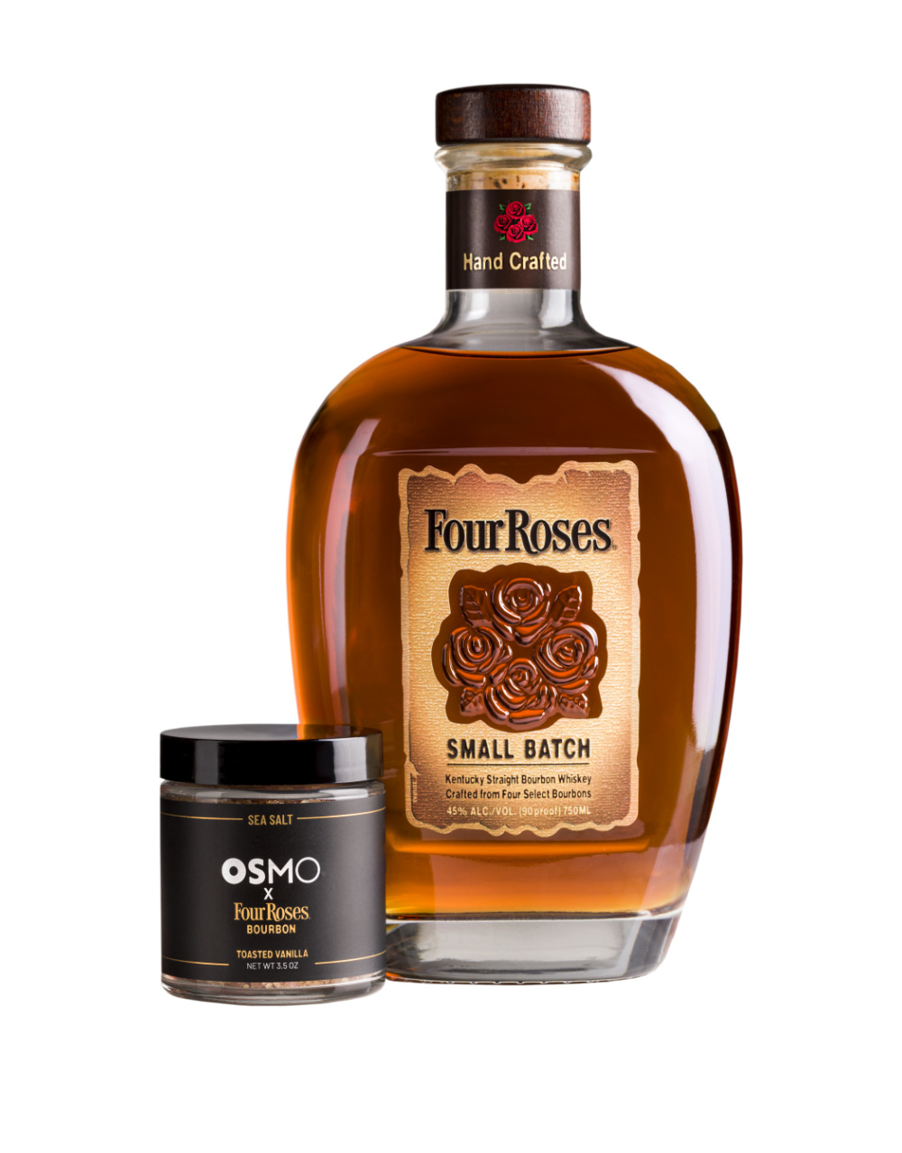 Four Roses Small Batch & Osmo Toasted Vanilla Bourbon Salt Kit