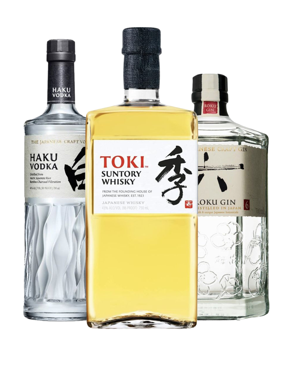 Suntory Whisky Toki with | ReserveBar Haku Vodka and Roku Gin