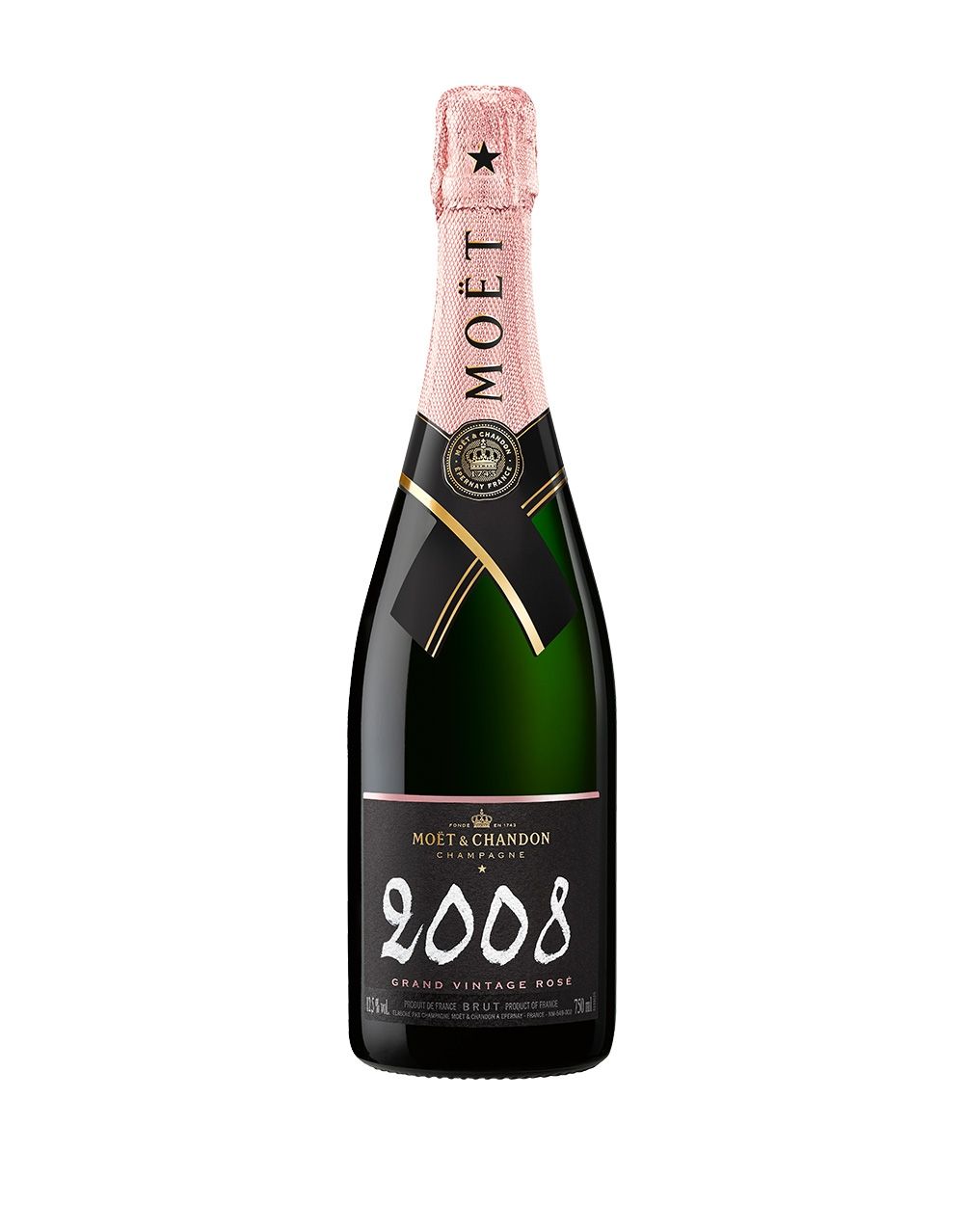Moet & Chandon Grand Vintage Rose, Champagne (Vintage Varies) - 750 ml bottle